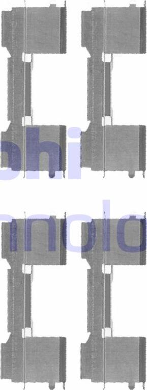 Delphi LX0478 - Piederumu komplekts, Disku
