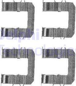 Delphi LX0483 - Piederumu komplekts, Disku