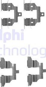 Delphi LX0531 - Piederumu komplekts, Disku