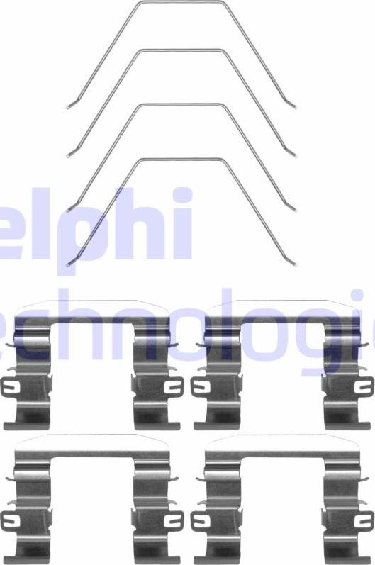 Delphi LX0669 - Piederumu komplekts, Disku