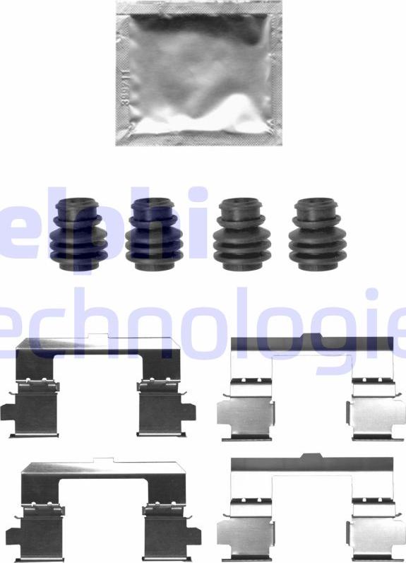 Delphi LX0697 - Piederumu komplekts, Disku