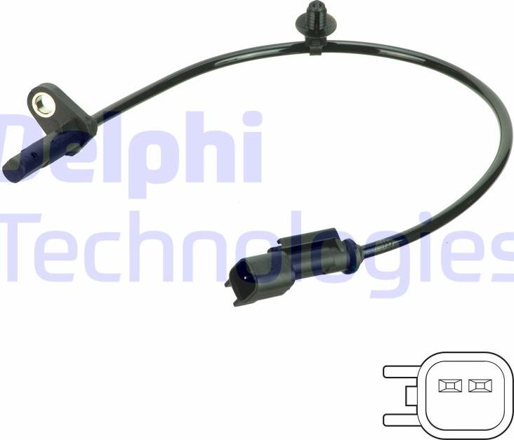 Delphi SS20805 - ABS SENSORS H131666