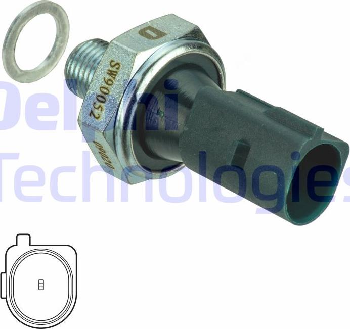 Delphi SW90052 - EĻĻAS SPIEDIENA DEVEJS