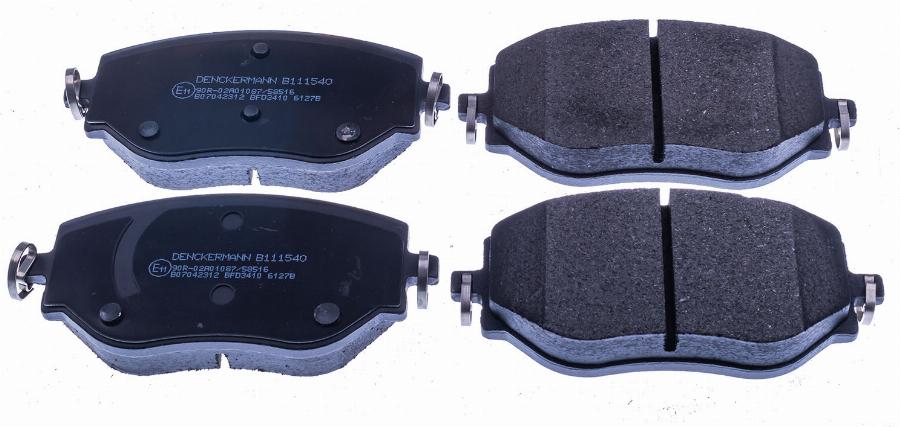Denckermann B111540 - Bremžu uzliku kompl