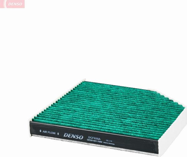 Denso DCF835A - Filtrs, Salona telpas