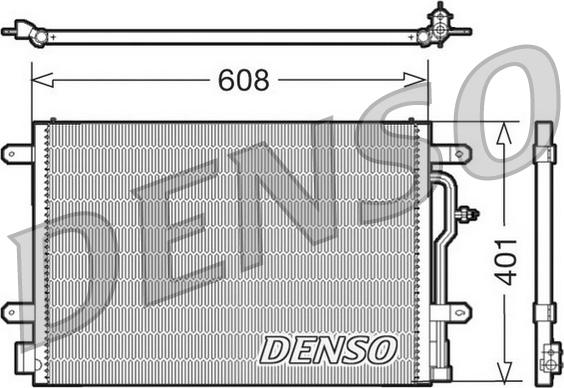 Denso DCN02012 - Kondensators, Gaisa kond