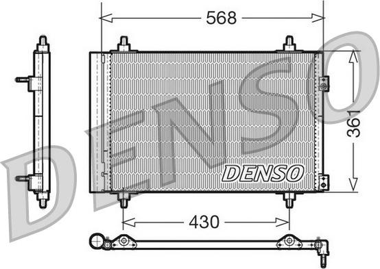 Denso DCN07008 - KOND.RADIATORS 6455CX