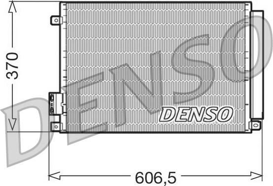 Denso DCN09045 - KOND.RADIATORS 1551184