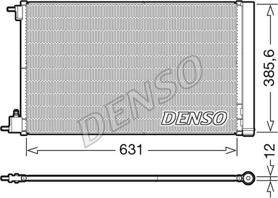 Denso DCN20039 - Kondensators, Gaisa kond
