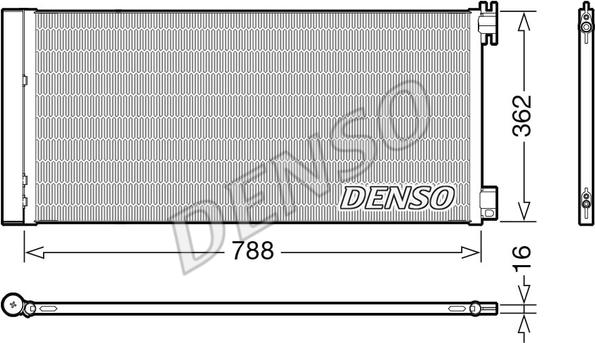 Denso DCN23042 - KOND.RADIATORS 921000022R