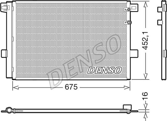 Denso DCN32065 - KOND.RADIATORS 2H0820411D