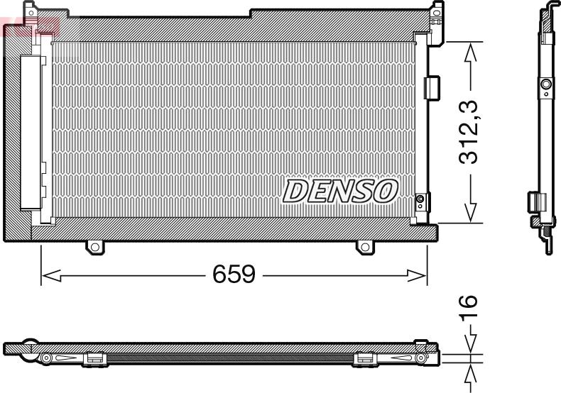 Denso DCN36006 - KOND.RADIATORS 73210SG000