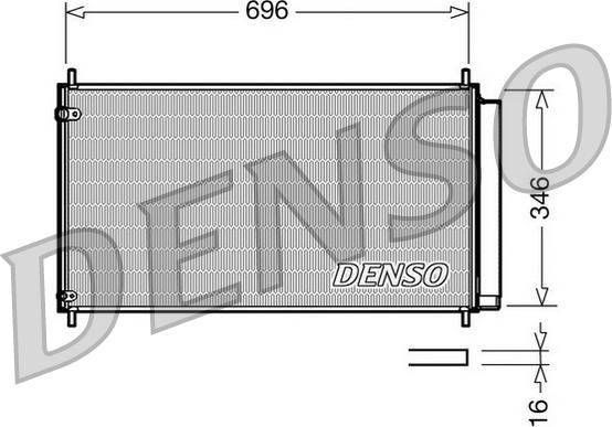 Denso DCN50022 - KOND.RADIATORS 8845002410