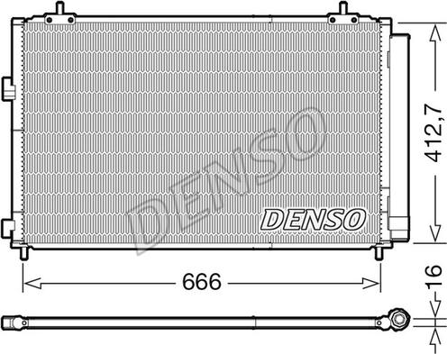 Denso DCN50059 - KOND.RADIATORS 8846042110