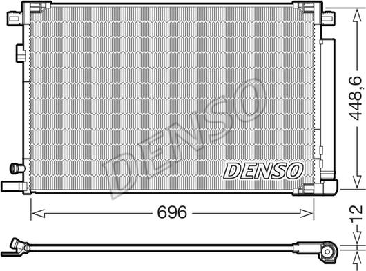Denso DCN50128 - KOND.RADIATORS 884A00E060