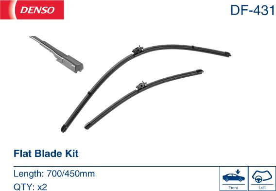 Denso DF-431 - 700-450 SLOTIŅU KOMPL