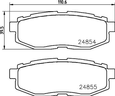 Brembo P 78 018 - BREMŽU