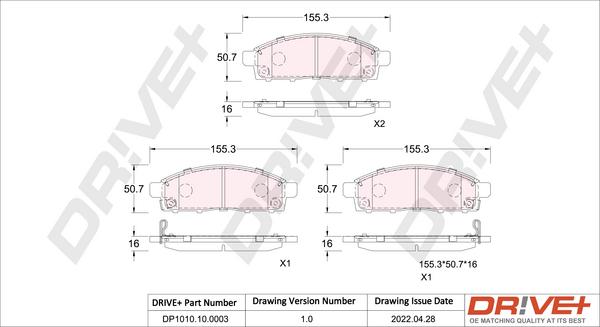 Dr!ve+ DP1010.10.0003 -