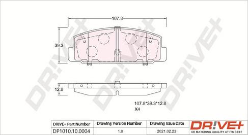 Dr!ve+ DP1010.10.0004 -