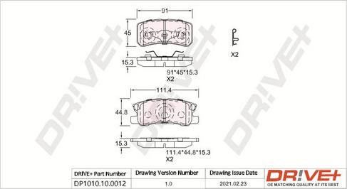 Dr!ve+ DP1010.10.0012 -