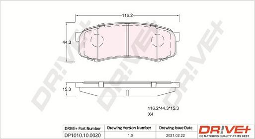 Dr!ve+ DP1010.10.0020 -