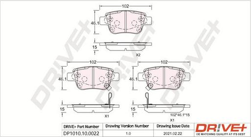 Dr!ve+ DP1010.10.0022 -