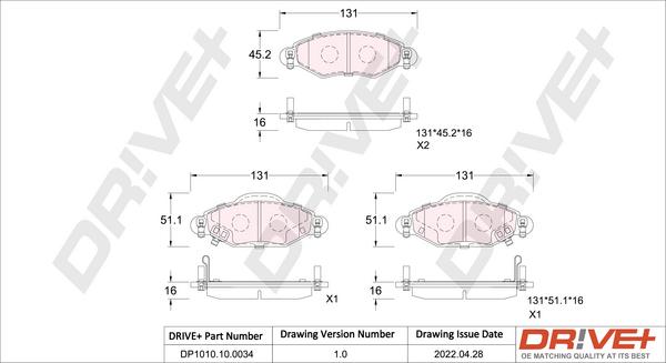 Dr!ve+ DP1010.10.0034 -