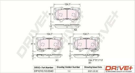 Dr!ve+ DP1010.10.0040 -