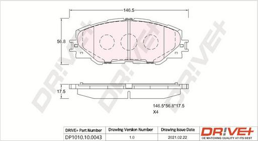 Dr!ve+ DP1010.10.0043 -