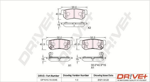 Dr!ve+ DP1010.10.0045 -