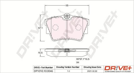 Dr!ve+ DP1010.10.0046 -