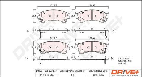 Dr!ve+ DP1010.10.0053 -