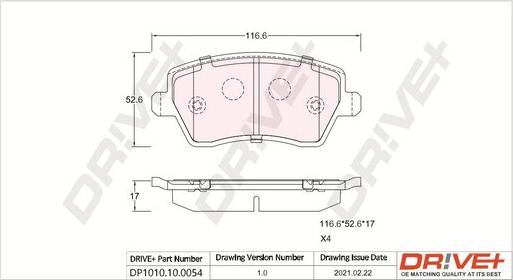 Dr!ve+ DP1010.10.0054 -
