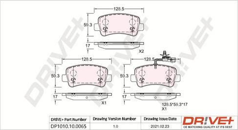 Dr!ve+ DP1010.10.0065 -