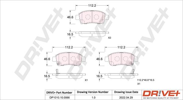 Dr!ve+ DP1010.10.0066 -