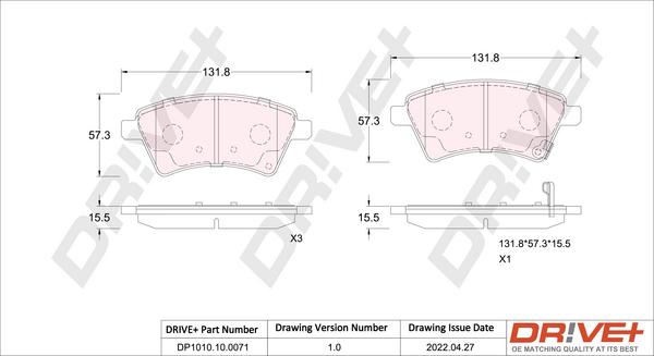 Dr!ve+ DP1010.10.0071 -
