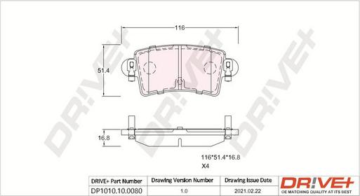 Dr!ve+ DP1010.10.0080 -