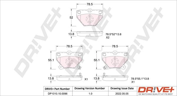 Dr!ve+ DP1010.10.0096 -