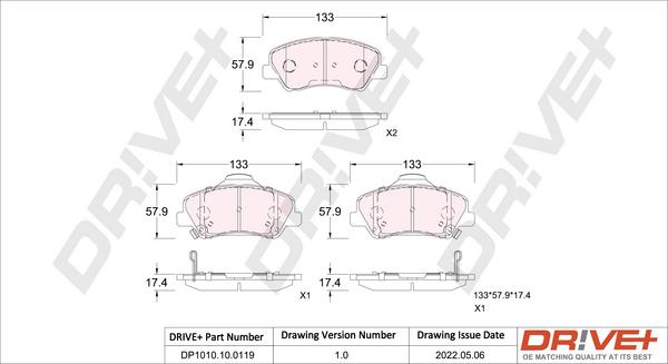 Dr!ve+ DP1010.10.0119 -