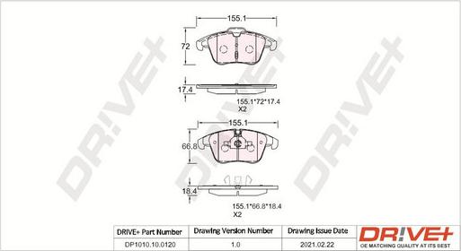 Dr!ve+ DP1010.10.0120 -