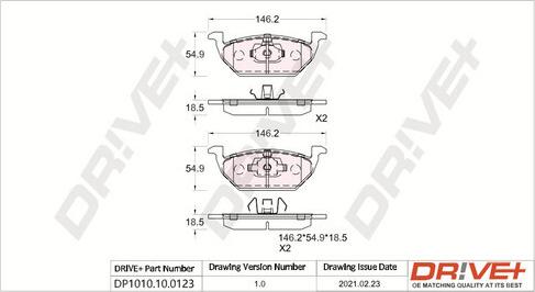 Dr!ve+ DP1010.10.0123 -