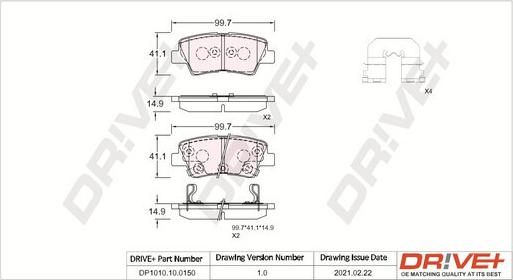 Dr!ve+ DP1010.10.0150 -