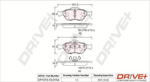 Dr!ve+ DP1010.10.0154 -