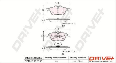 Dr!ve+ DP1010.10.0156 -