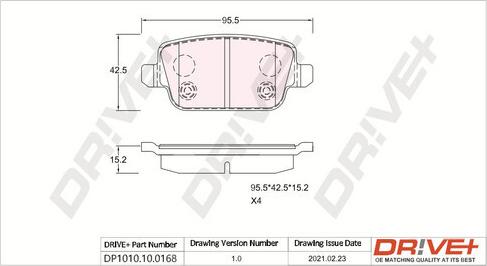 Dr!ve+ DP1010.10.0168 -