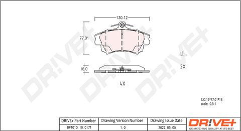 Dr!ve+ DP1010.10.0171 -