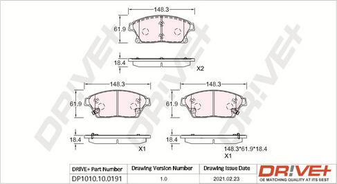 Dr!ve+ DP1010.10.0191 -