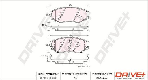Dr!ve+ DP1010.10.0200 -