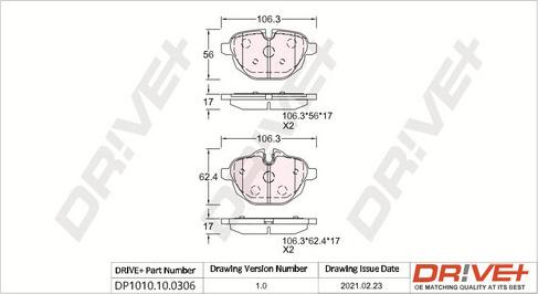 Dr!ve+ DP1010.10.0306 -