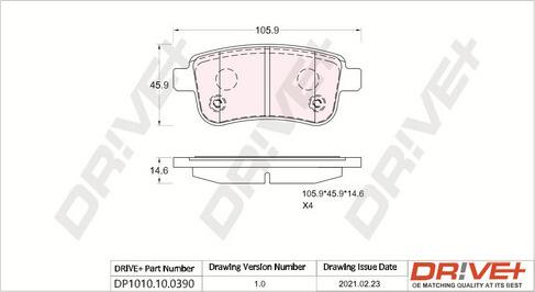 Dr!ve+ DP1010.10.0390 -